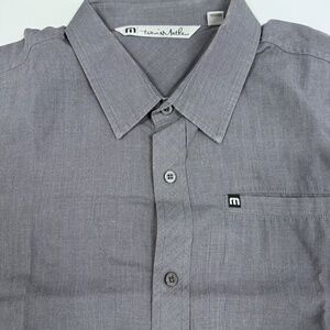 Travis Mathew Short Sleeve Button Down Shirt Size- XL